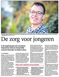 Krantenartikel Clemens Knispel